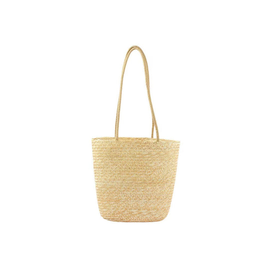 Straw Bag for Women Summer Beach Bag Soft Woven Tote Bag Straw Purse Handmade Beach Bag Woven Shoulder Bag