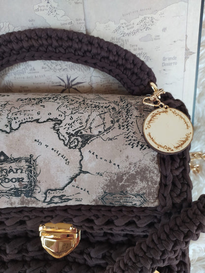 Galadriel Textured Shoulder Bag