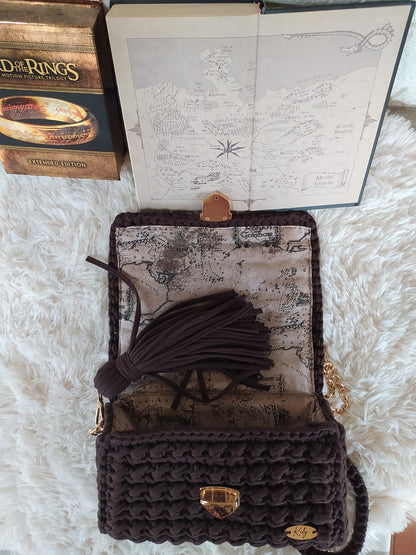 Galadriel Textured Shoulder Bag